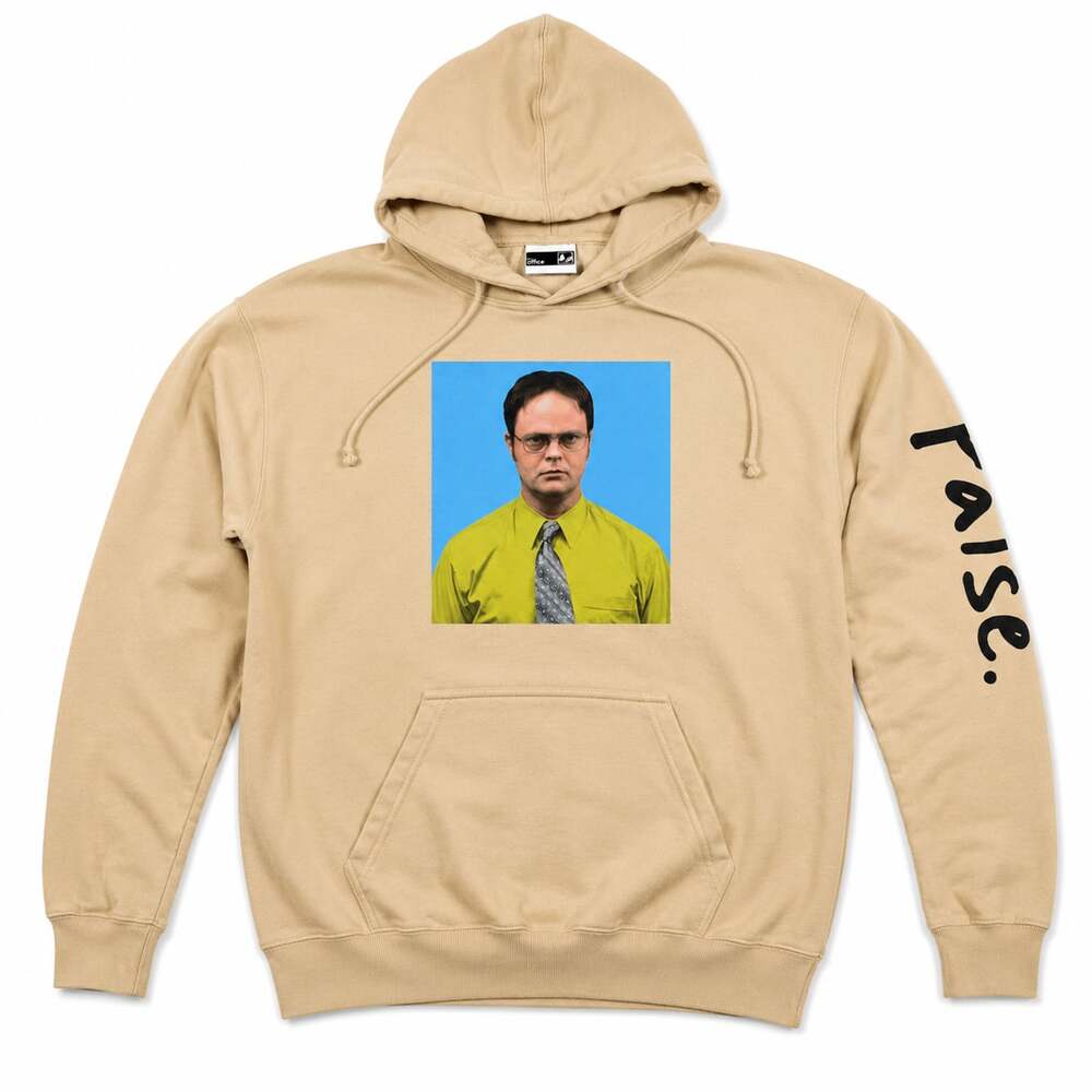 The Office Dwight Schrute 'False' Graphic Pullover Hoodie